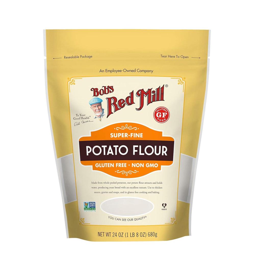 image:imageBobs Red Mill Potato Flour 24oz Pack of 4  Non GMO Vegan Kosher24 Ounce Pack of 1
