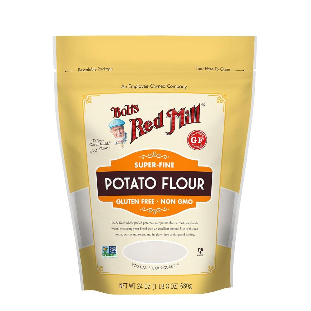 image:imageBobs Red Mill Potato Flour 24oz Pack of 4 Non GMO Vegan Kosher96 Ounce Pack of 1