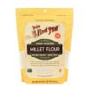 Bob’s Red Mill Stone Ground Whole Grain, Millet Flour, 20 Ounce (Pack of 4)(20 Ounce (Pack of 1))