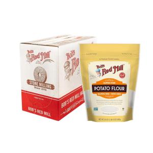 Bob’s Red Mill Potato Flour, 24oz (Pack of 4) – Non GMO, Vegan, Kosher(24 Ounce (Pack of 4))