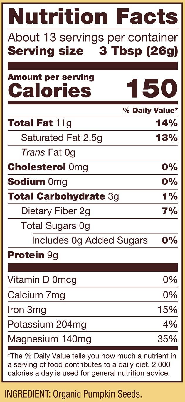 image:imageBobs Red Mill Organic Pumpkin Seeds 12oz Pack of 4 Non GMO Vegan Paleo Friendly Keto Friendly KosherUnsalted