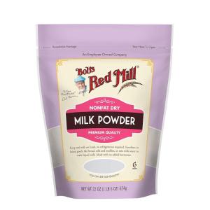 Bob’s Red Mill Non-Fat Dry Milk Powder, 22oz (Pack of 4) – Makes 26 Cups per Bag, Made in USA, Unflavored, Kosher(dry milk powder)