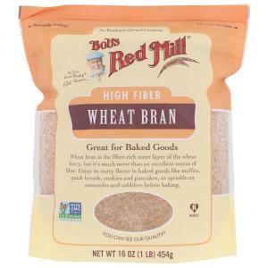 Bob’s Red Mill Wheat Bran, 16oz (Pack of 4) – Non GMO, Vegan, Kosher(1 Pound (Pack of 1))