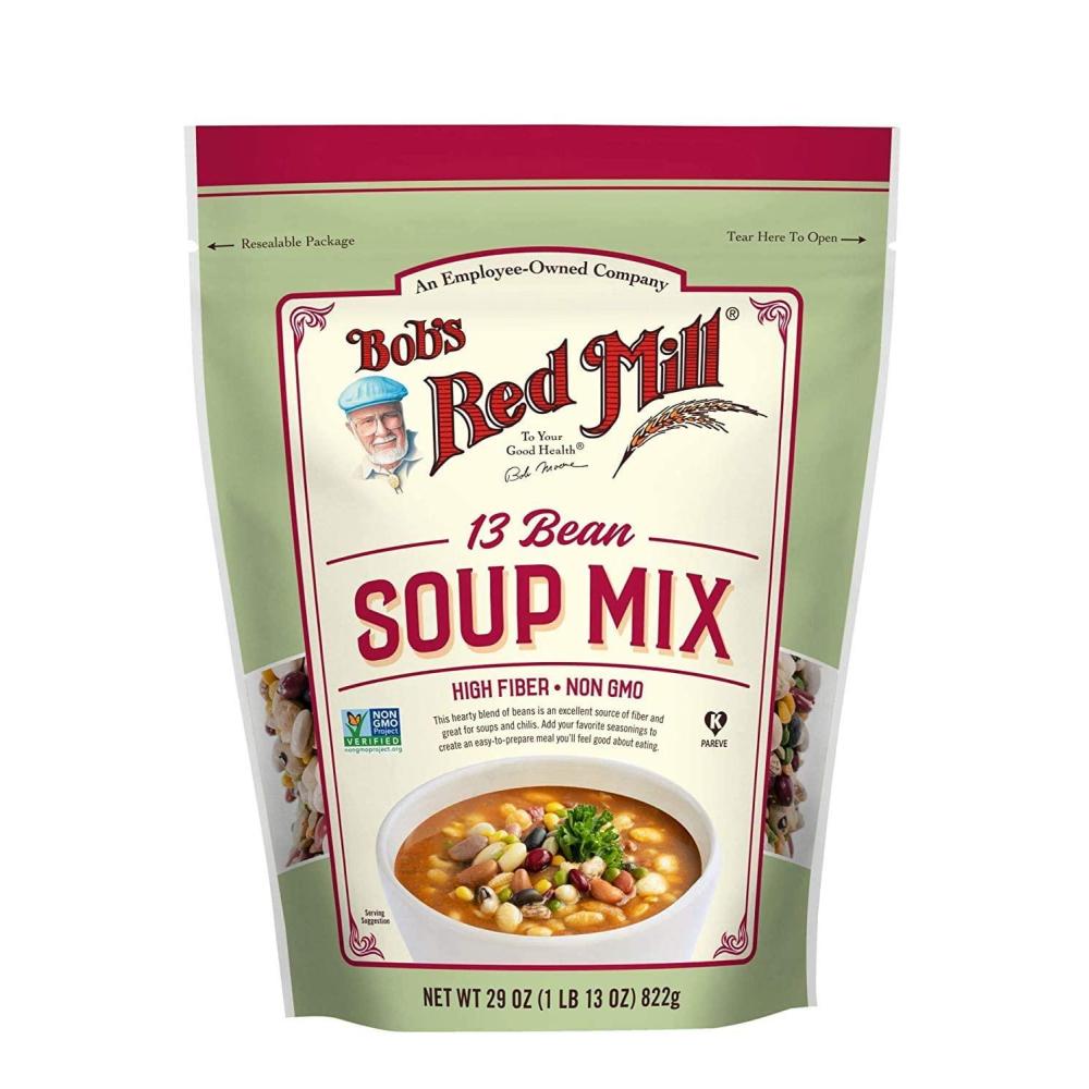 image:imageBobs Red Mill 13 Bean Soup Mix 29oz Pack of 1  Non GMO Vegan Kosher29 Ounce Pack of 1