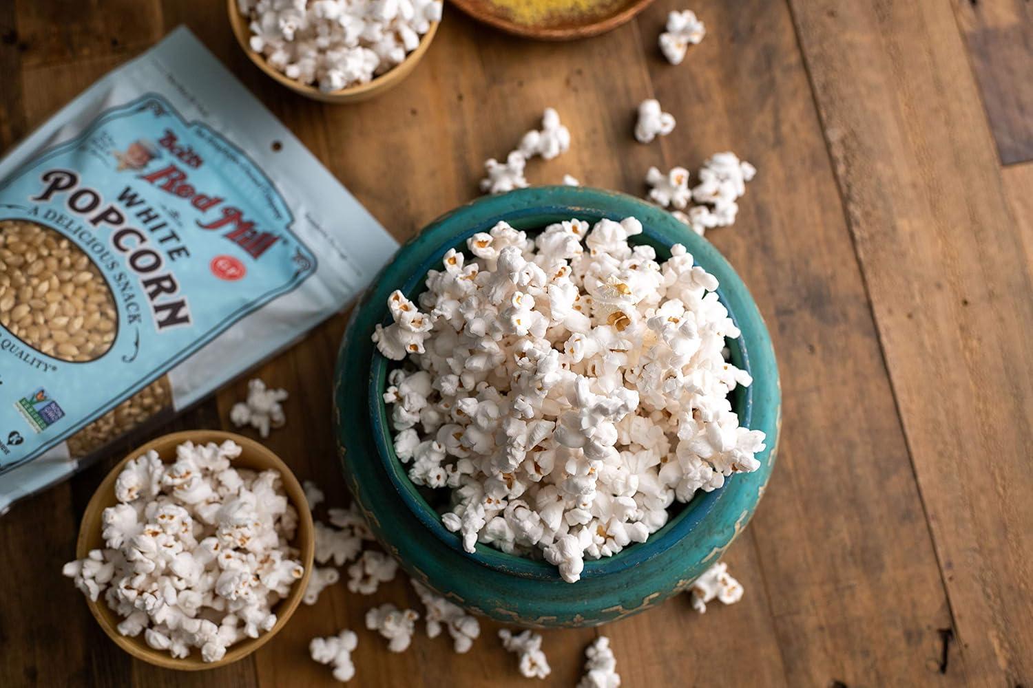 image:imageBobs Red Mill White Popcorn 30oz Pack of 4 Non GMO Whole Grain Vegan KosherResealable