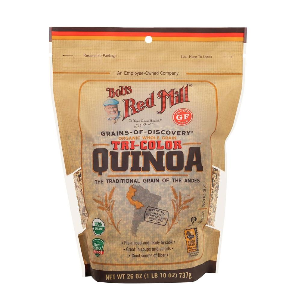 image:imageBobs Red Mill Organic TriColor Quinoa Grain 26 Oz