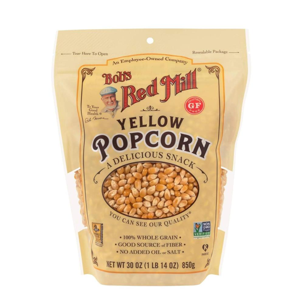 image:imageBobs Red Mill Yellow Popcorn 30oz Pack of 1  Non GMO Whole Grain Vegan Kosher