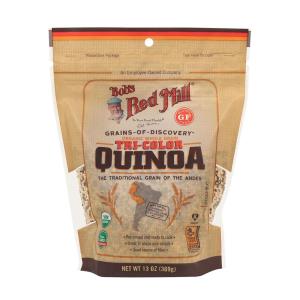 Bob’s Red Mill Organic Tri-Color Quinoa, 26oz (Pack of 4) – Non GMO, Whole Grain, Vegan, Kosher(13 Ounce (Pack of 1))