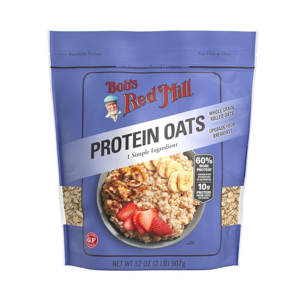 image:imageBobs Red Mill Protein Oats 32 ozProtein Oats